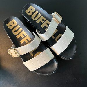 Buffalo London Vegan Leather Platform Sandals